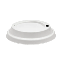 12 oz/16 oz Sugarcane Pulp Lid White