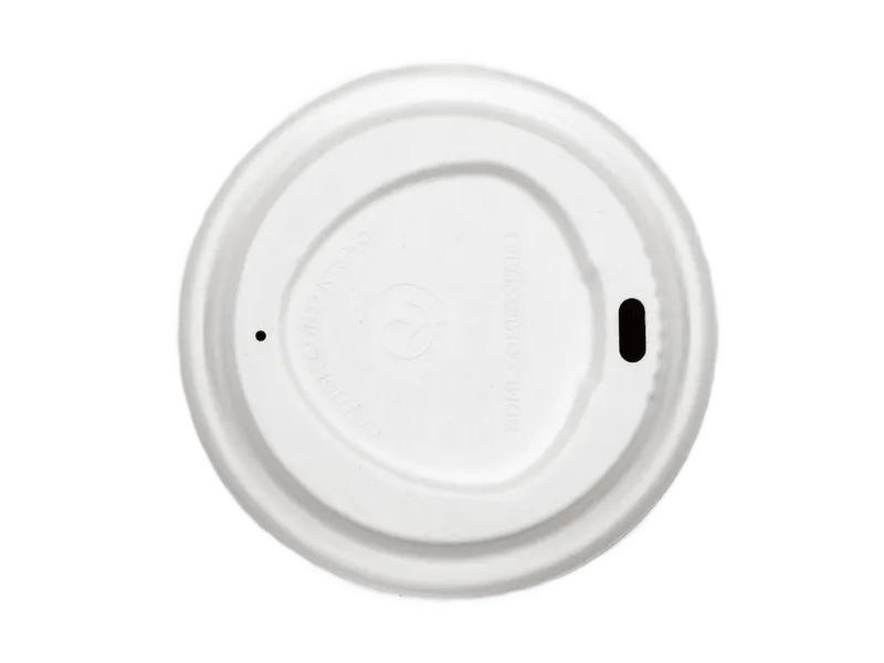 NB Sugarcane Pulp Lid 12oz 4091280