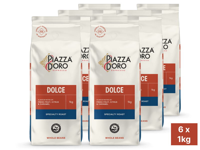 Piazza D'Oro Espresso Beans Dolce 6x1kg 4071386