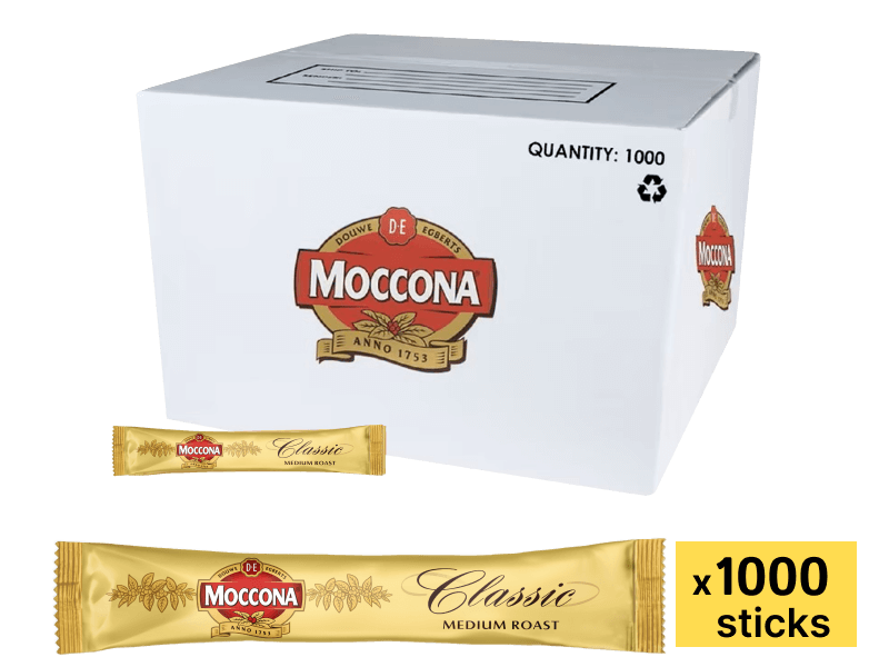 Moccona Classic Medium Roast FD Instant Coffee S/S Sticks x1000 4071362