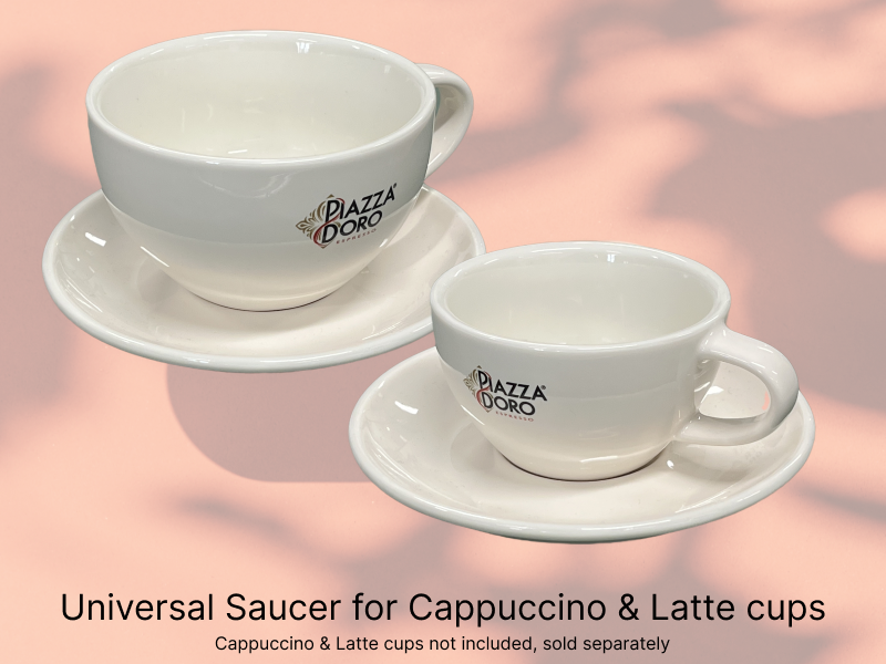 PDO Latte & Capp Saucer Beige with Cups 4008443 PDP | JDE Professional
