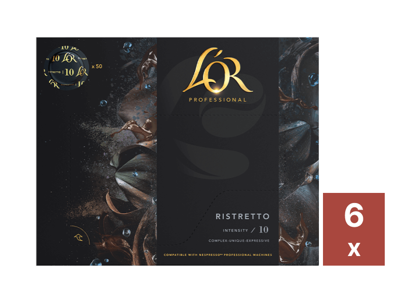 LOR Ristretto 10 Coffee Discs 6x50pc 4029940