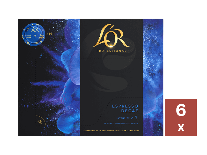 LOR Espresso Decaf 7 Coffee Discs 6x50pc 4029935