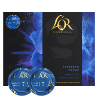 L'OR Professional Espresso Decaf Coffee Discs, Intensity / 7