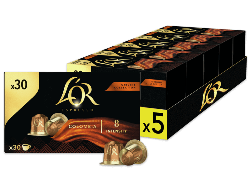 LOR Colombia with Capsules 30pc 4059533 5x30PC PDP | JDE Professional