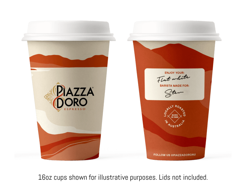 Piazza D'Oro SW BioCup 12oz 4056386