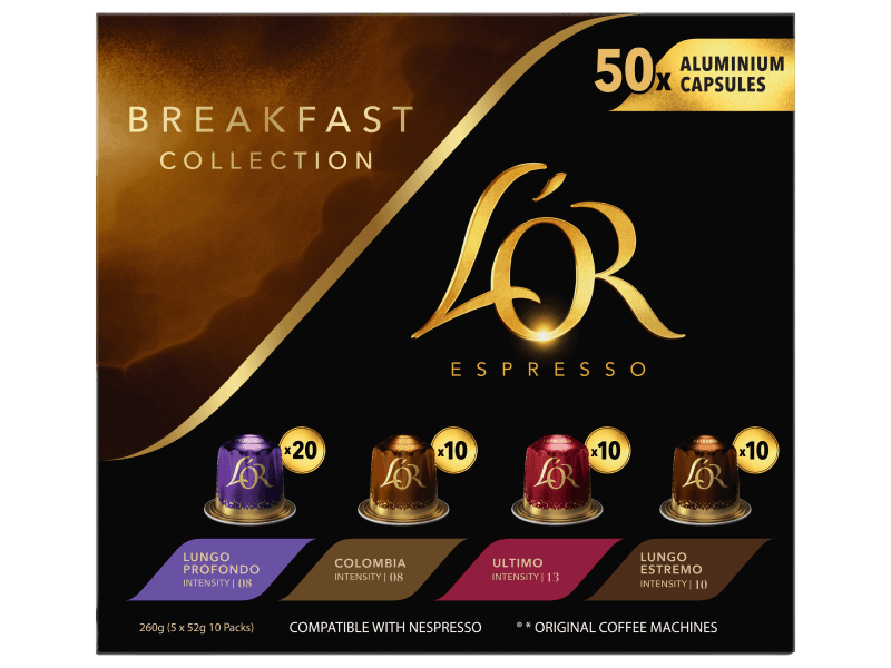 LOR Breakfast Collection 50pk 4059636 FOP