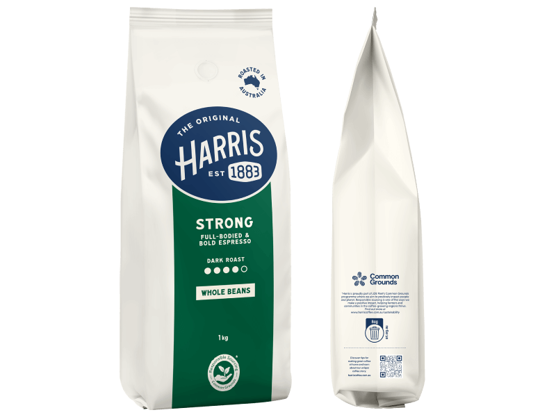 Harris Beans Strong 1kg 4059104 Front & Side