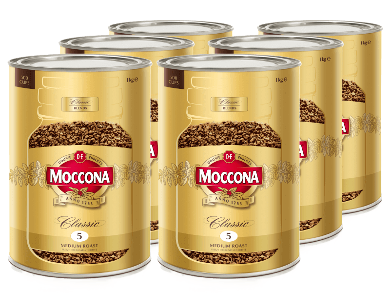Moccona Classic Medium Roast 6x1kg 4058975