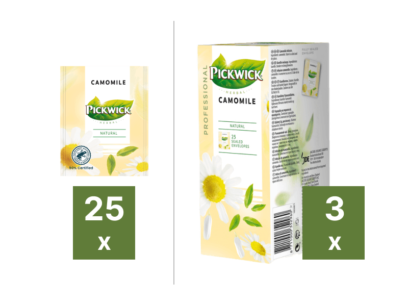 Pickwick Camomile RA 3x25 4070565 1x25x3