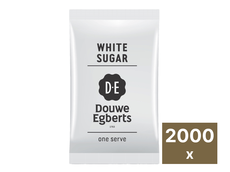 DE White Sugar Sachets 3g x2000 1671833