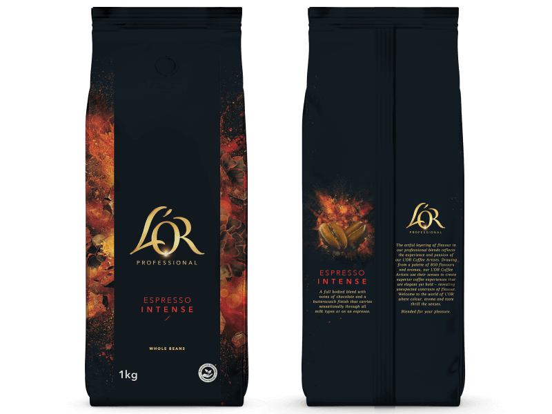 LOR Intense Beans 1kg x 6 4057166 F&B PDP JDE Coffee