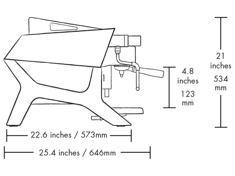 Sanremo F18SB 2GRP SIDE DIM PDP