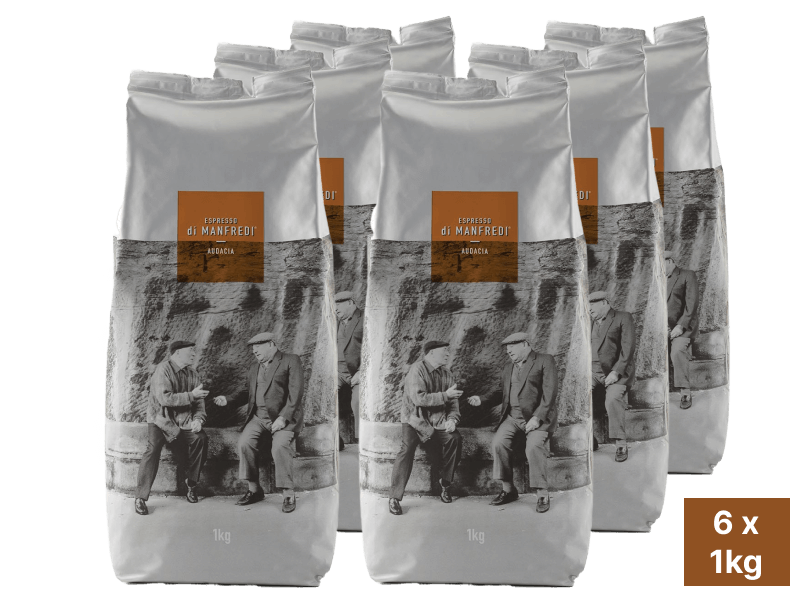 Espresso di Manfredi Audacia Beans 6x1kg 4055001