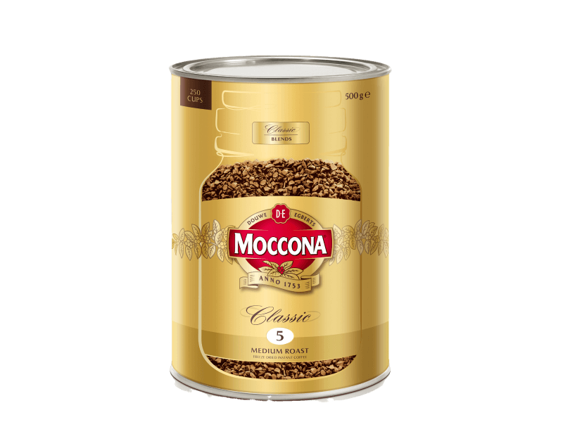 Moccona Classic Medium Roast Freeze Dried Instant Coffee 6x500g 4058977
