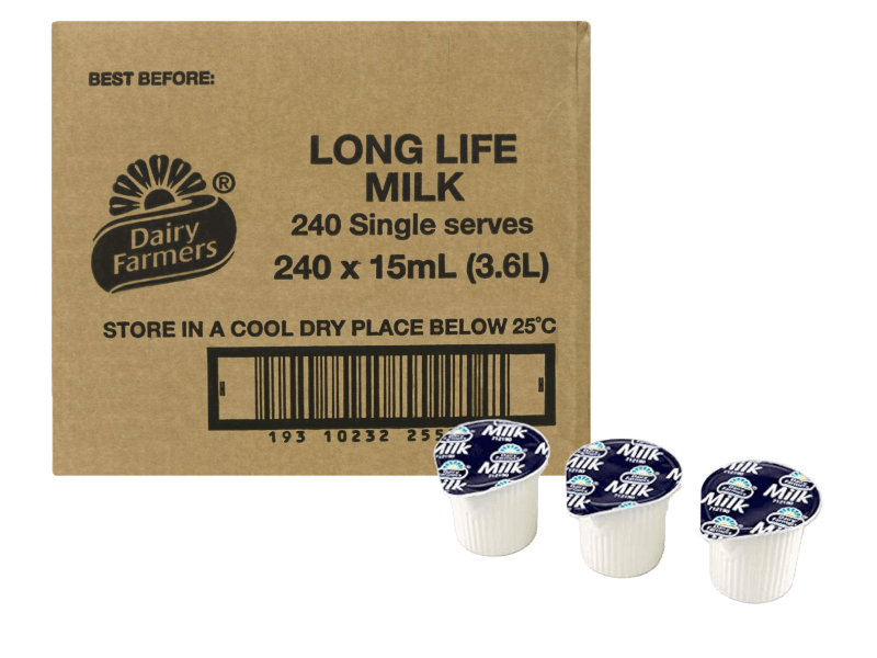 Dairy Farmers UHT Milk Portions 240x15ml 1671847