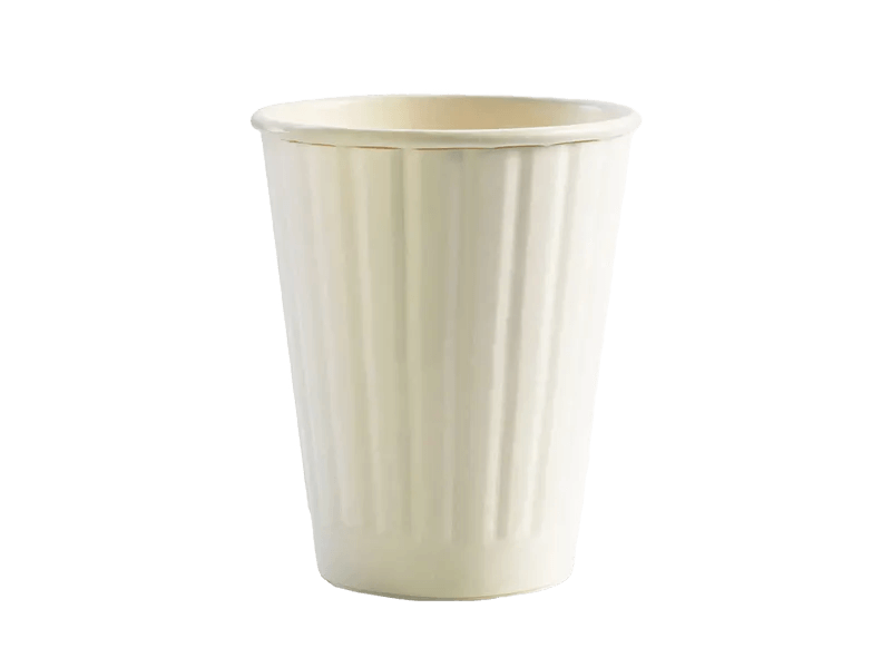 NB White Double Wall BioCup 8oz
