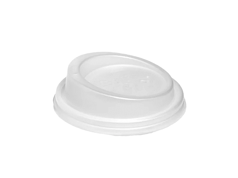 NB Clear PLA BioCup Lid 8oz 4059009