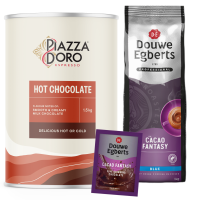 Hot chocolate & toppings