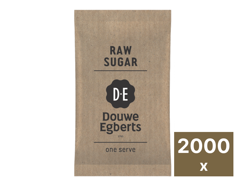 DE Raw Sugar Sachets 3g x2000 1671832