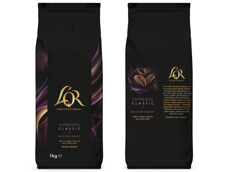 LOR Classic Beans 1kg x 6 4057167 F&B PDP