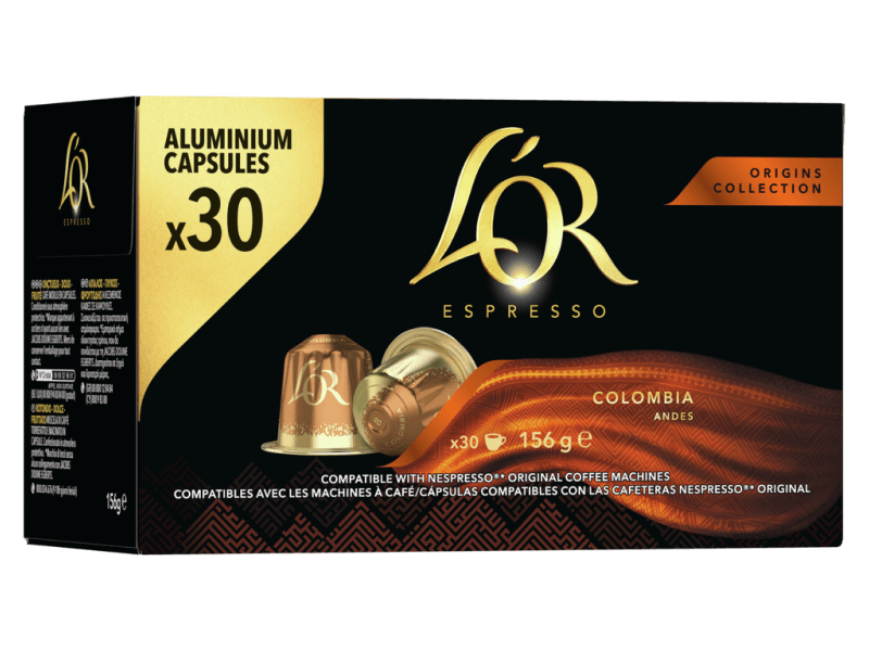 LOR Colombia with Capsules 30pc 4059533 FOP PDP | JDE Professional