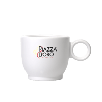 Piazza D'Oro Espresso Cup (80ml), White