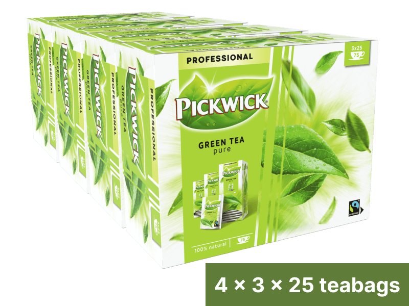 Pickwick Green Tea Pure 3x25x4 4050614 4x3x25 PDP