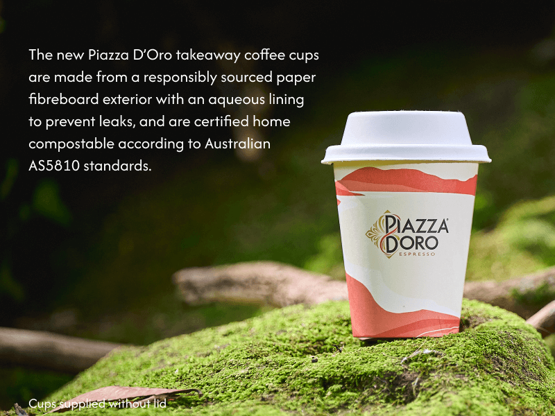 Piazza D'Oro SW Home Compostable BioCup 8oz 4056384