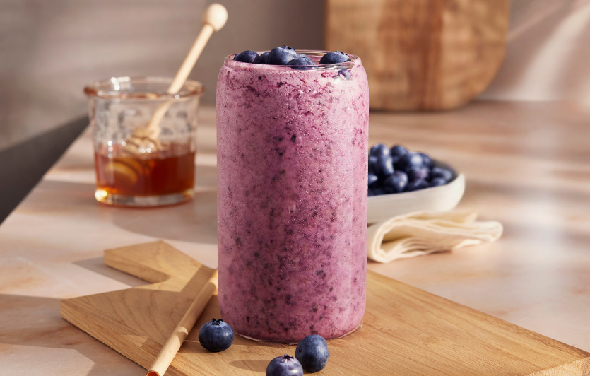 AU-Blueberry smoothie