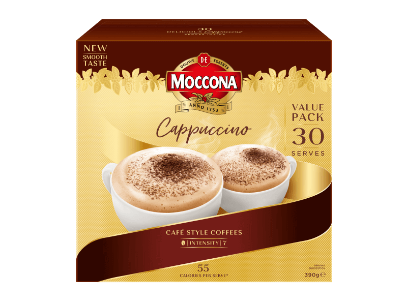 Moccona Cappuccino Cafe Style Coffee Sachets 3x30x13g 4060608