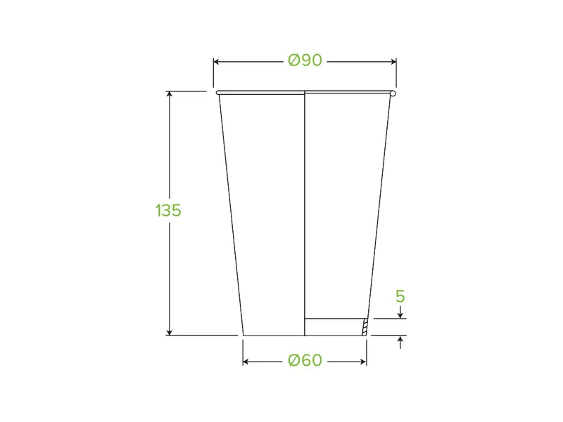 NONBR SW BioCup 16oz 4039417 DIM PDP | JDE Professional