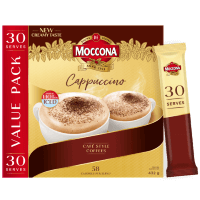 Moccona Creamy Cappuccino Cafe Style Coffee x30 Serves
