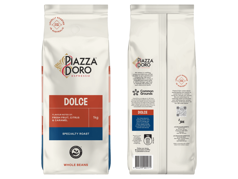 Piazza D'Oro Espresso Beans Dolce 1kg 4071386