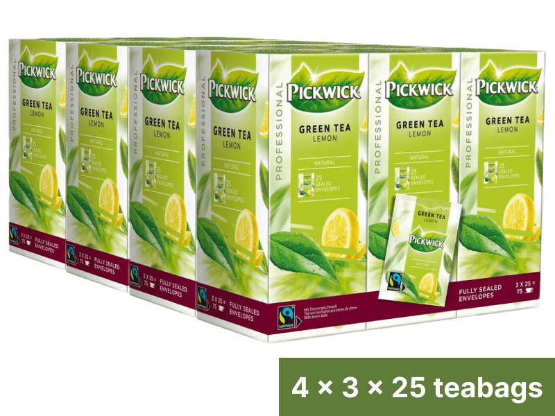 Pickwick Green Tea Lemon 4016823 4x3x25