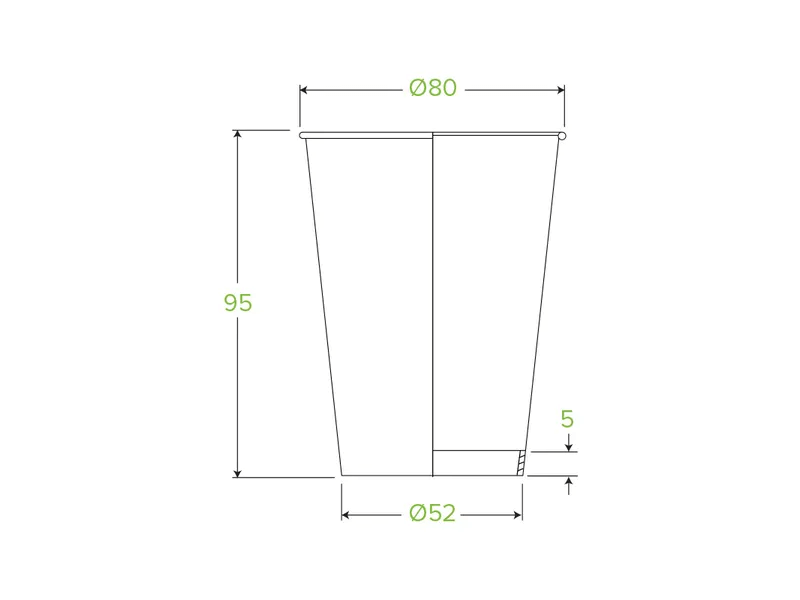 Piazza D'Oro SW BioCup 8oz 4056384