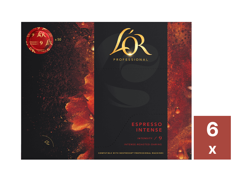 LOR Espresso Intense 9 Coffee Discs 6x50pc 4029937