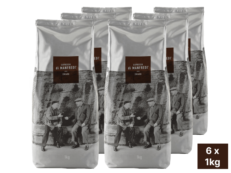 Espresso di Manfredi Chiaro Beans 6x1kg 4055000